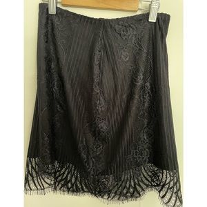 For Love and Lemons Lace Mini Skirt, S
